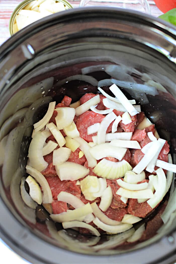 Crockpot Pepper Steak