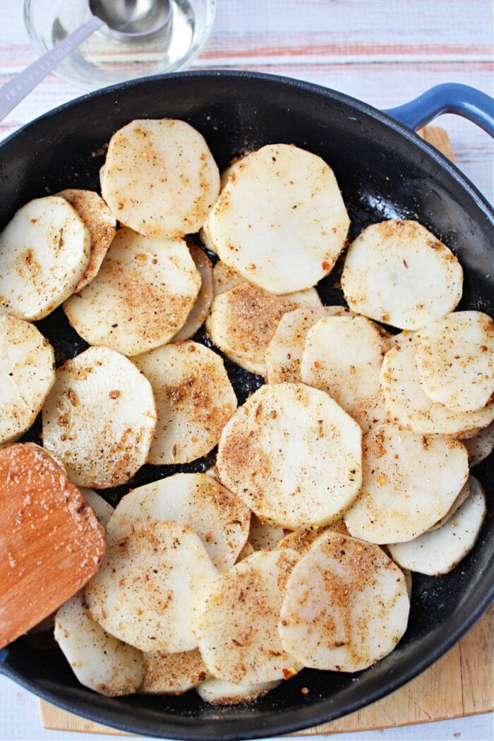 Fried Potatoes with Onion