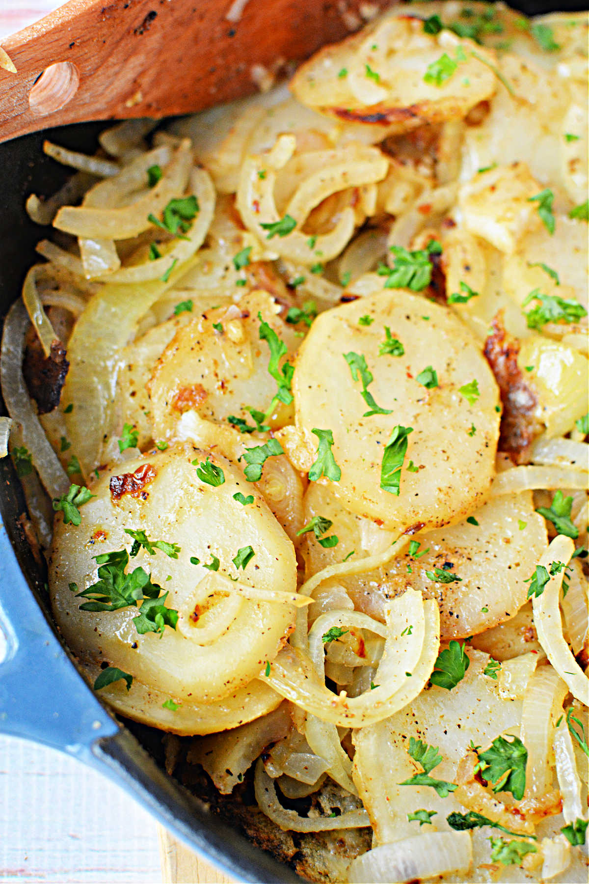 Fried Potatoes with Onions