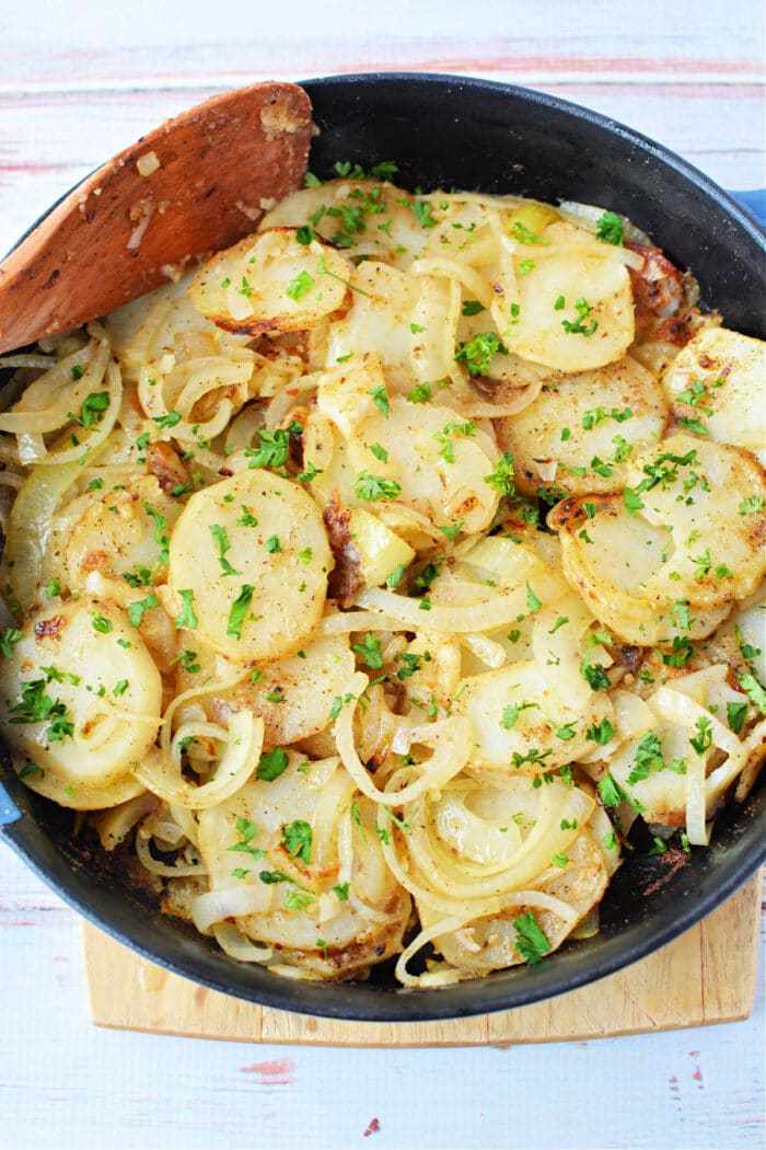 Italian Fried Potatoes with Onions