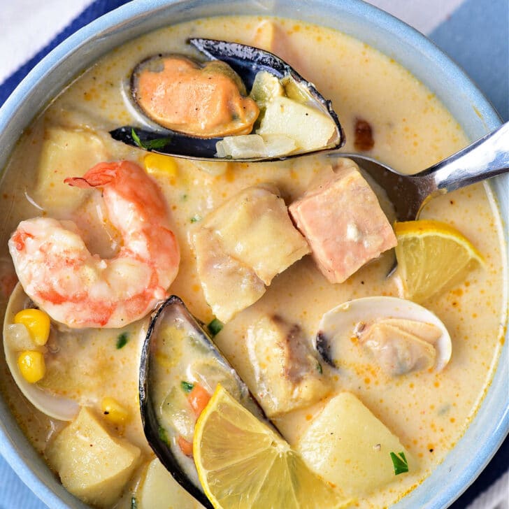 Mussel Soup Mussel Chowder Seafood Soup with Mussels