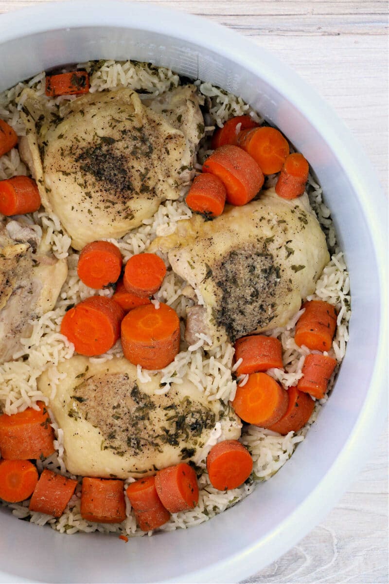 Frozen Chicken and Rice Instant Pot Frozen Chicken Thighs Rice