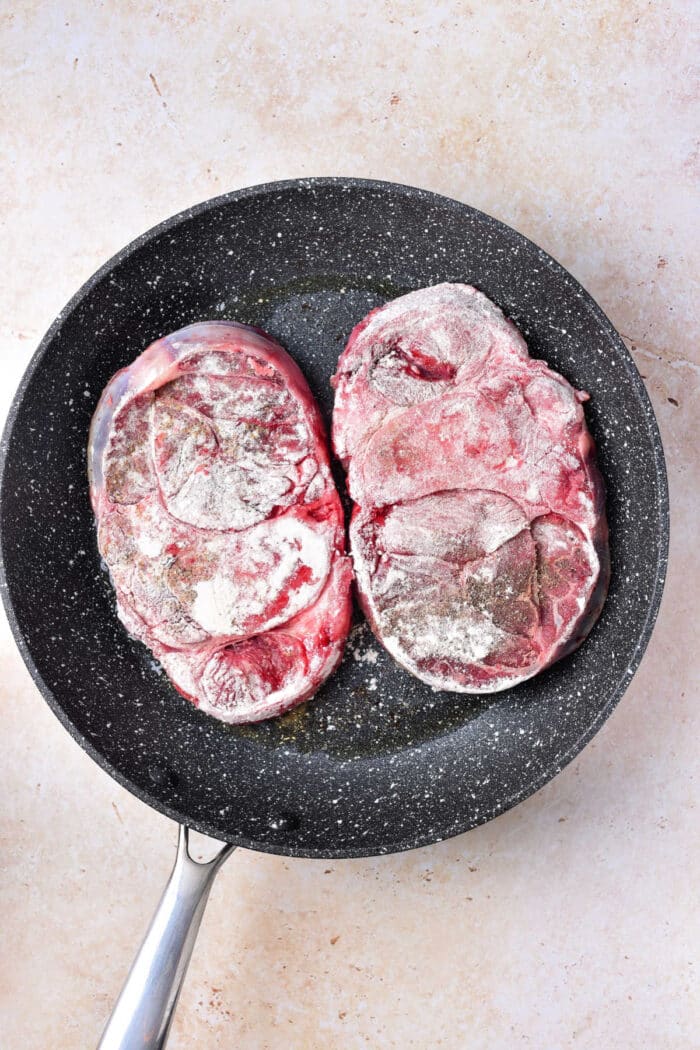 Osso Buco on Stove