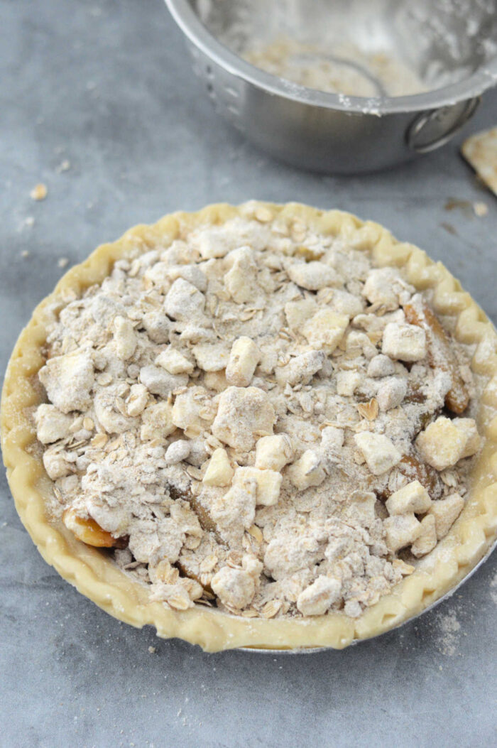 Peach Pie with Canned Peaches