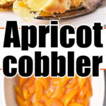 apricot cobbler