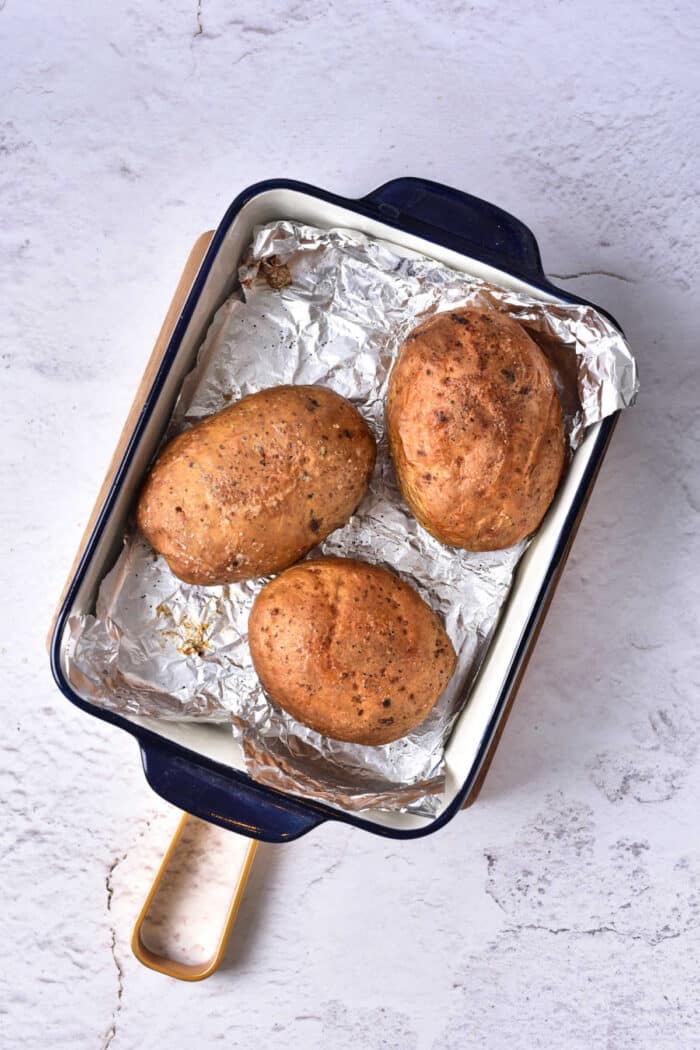 convection oven baked potatoes