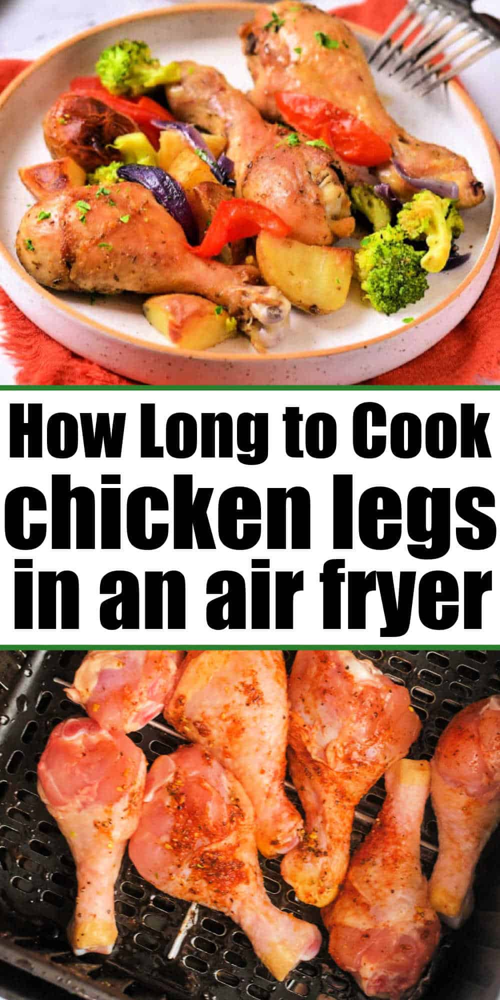 How Long to Cook Chicken Legs in Air Fryer or Ninja Foodi