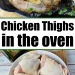 thighs in the oven