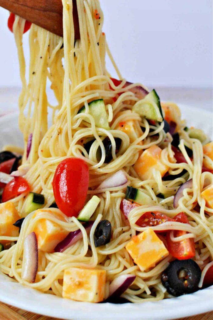 Angel Hair Pasta Salad