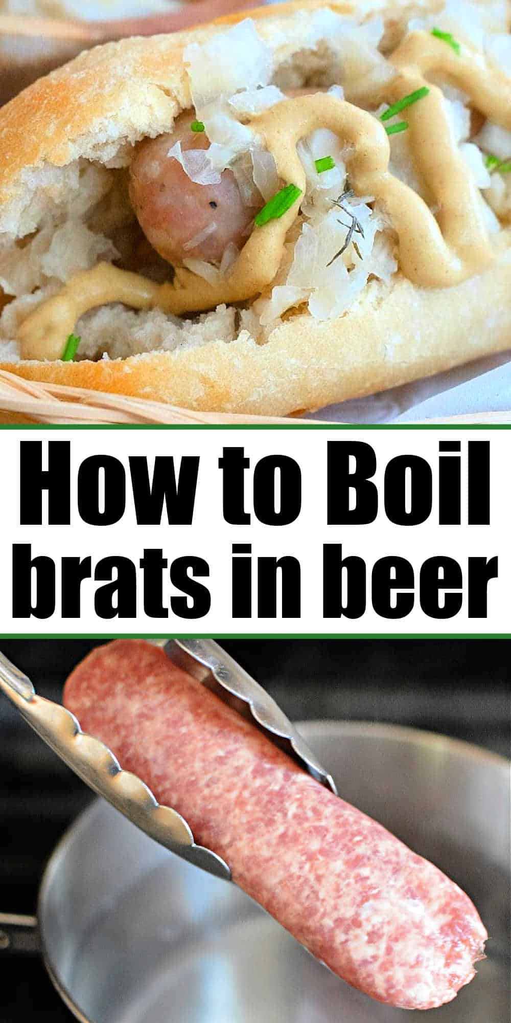 How Long to Boil Brats - Boiled Brats on Stove - Bratwurst Boil