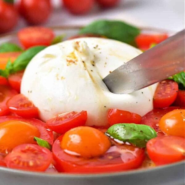 how to make burrata caprese