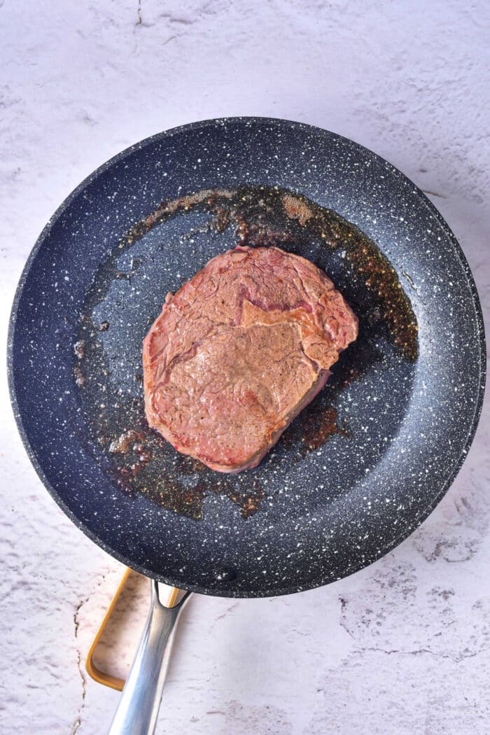 how to pan fry steak