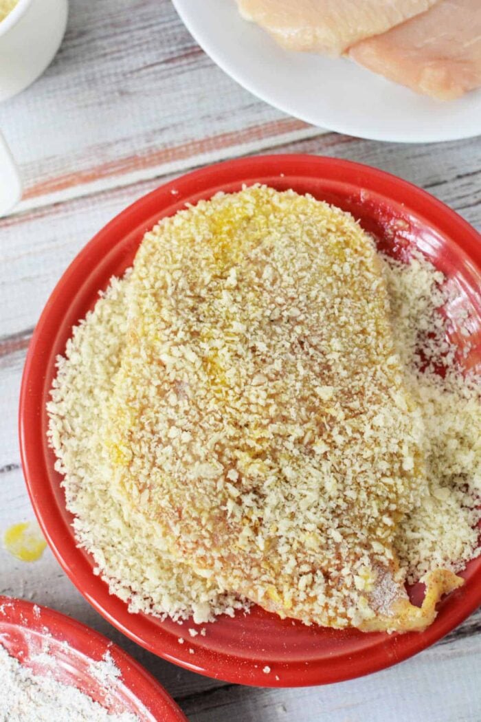 Fried Chicken Cutlets with Flour