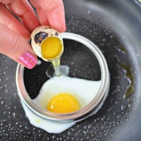 How to Cook Over Easy Quail Eggs