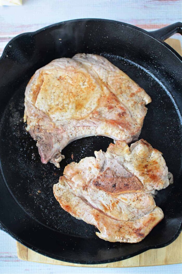 Mushroom Pork Chops