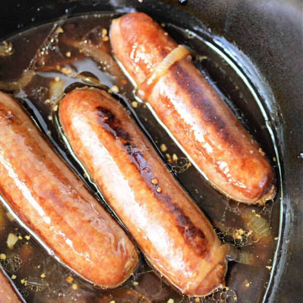 brats in slow cooker