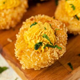 Deep Fried Deviled Eggs