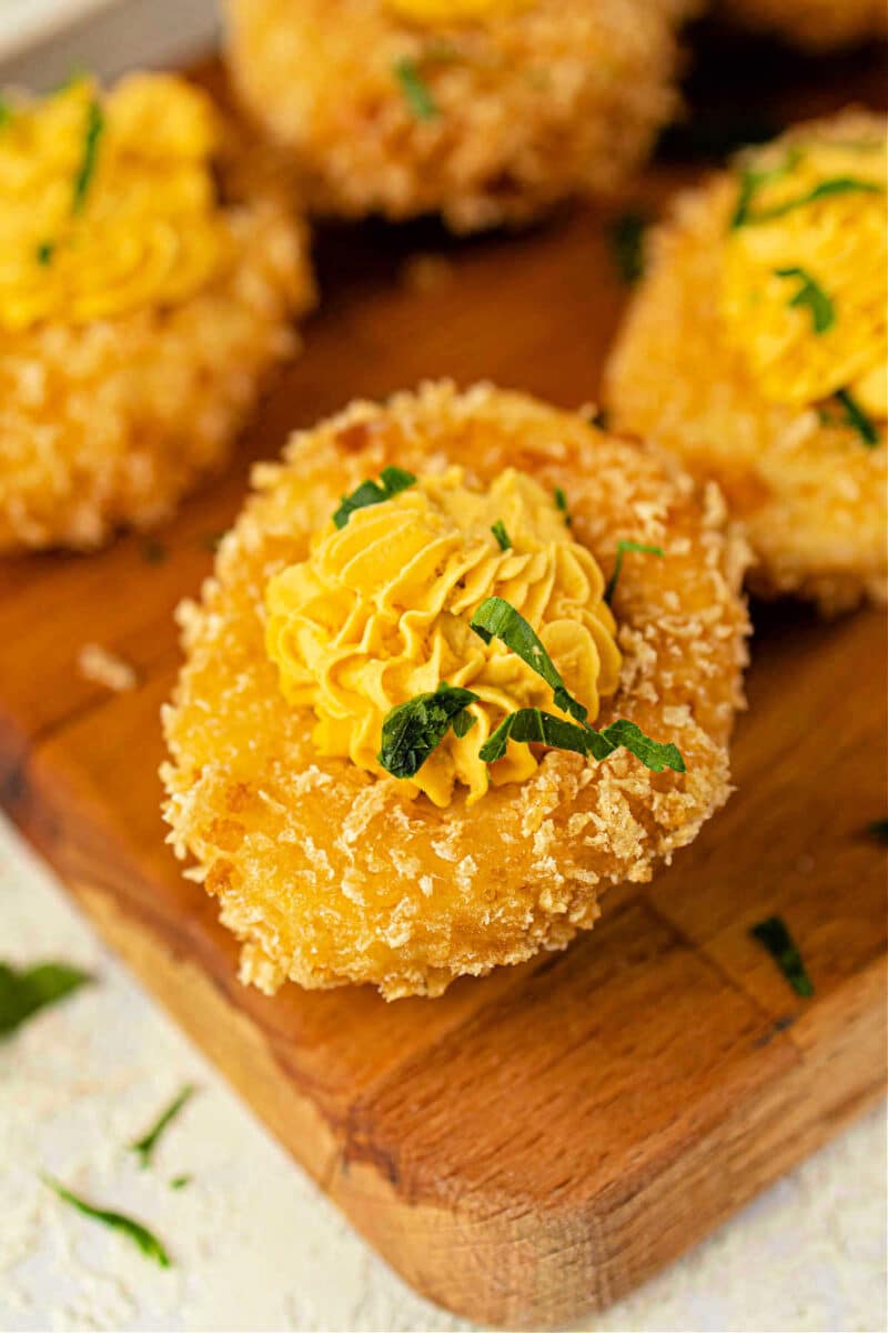 How to Make Deep Fried Deviled Eggs or Cooked in Air Fryer