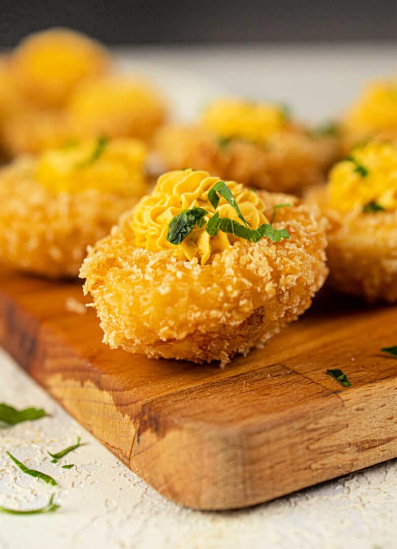 How to Make Deep Fried Deviled Eggs or Cooked in Air Fryer