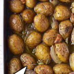 baby potatoes confit