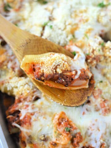 ground beef stuffed shells