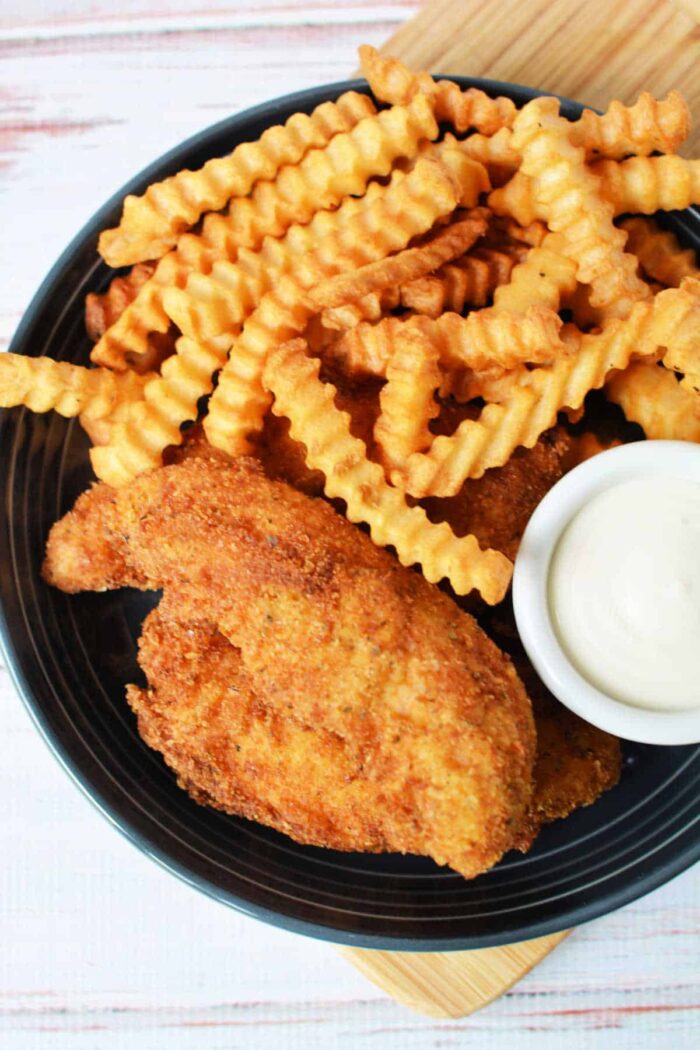 How to Make Chicken Strips and Fries