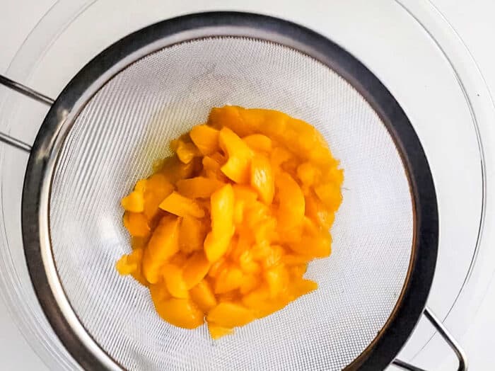 canned peaches dessert