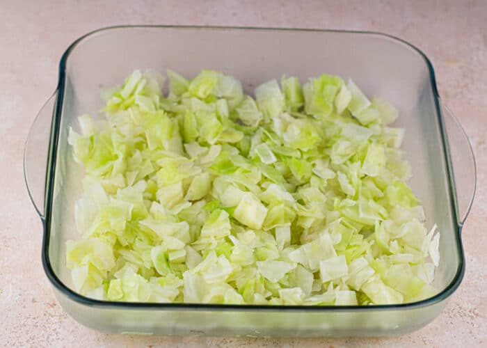 casserole with cabbage