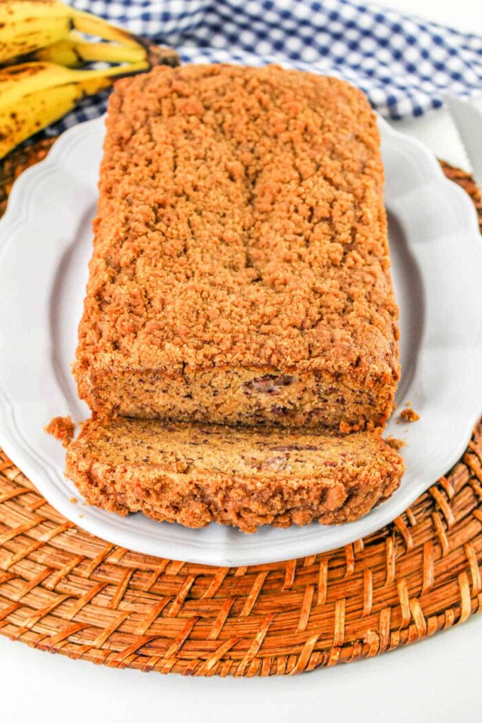 Banana Bread with Cinnamon Crunch