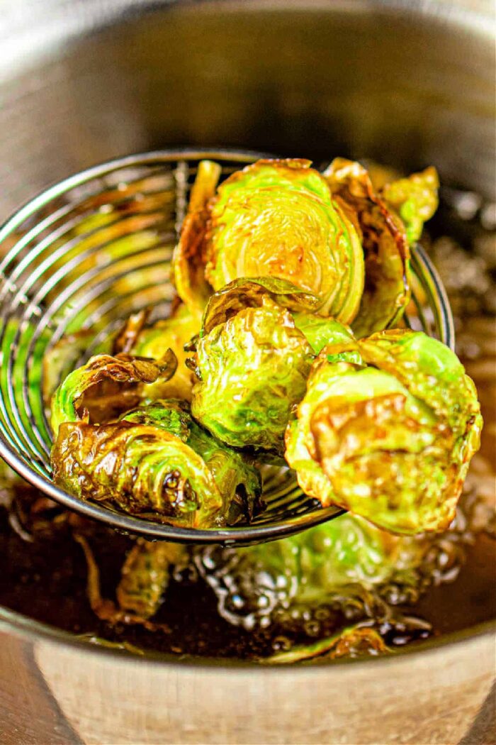 Deep Fried Brussel Sprouts