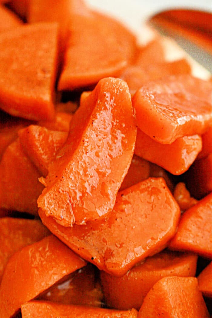 Slow Cooker Candied Sweet Potatoes