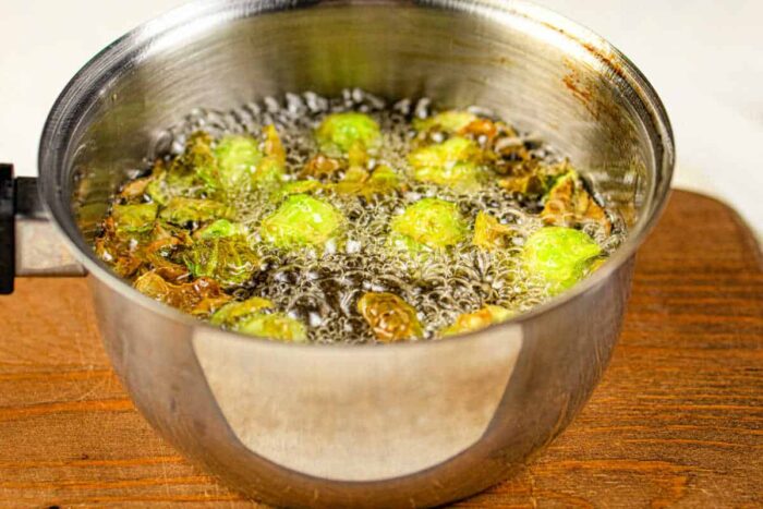 how to fry brussels sprouts