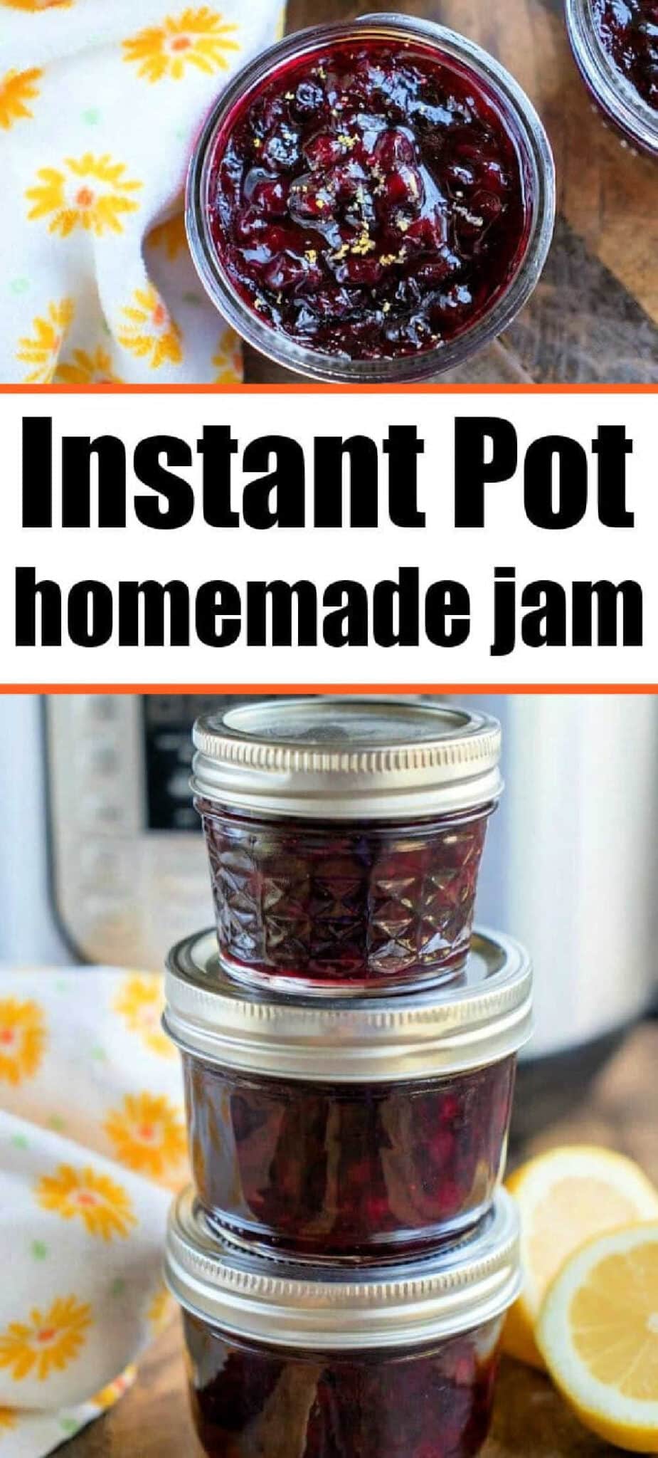 Pressure Cooker Jam (Huckleberry)