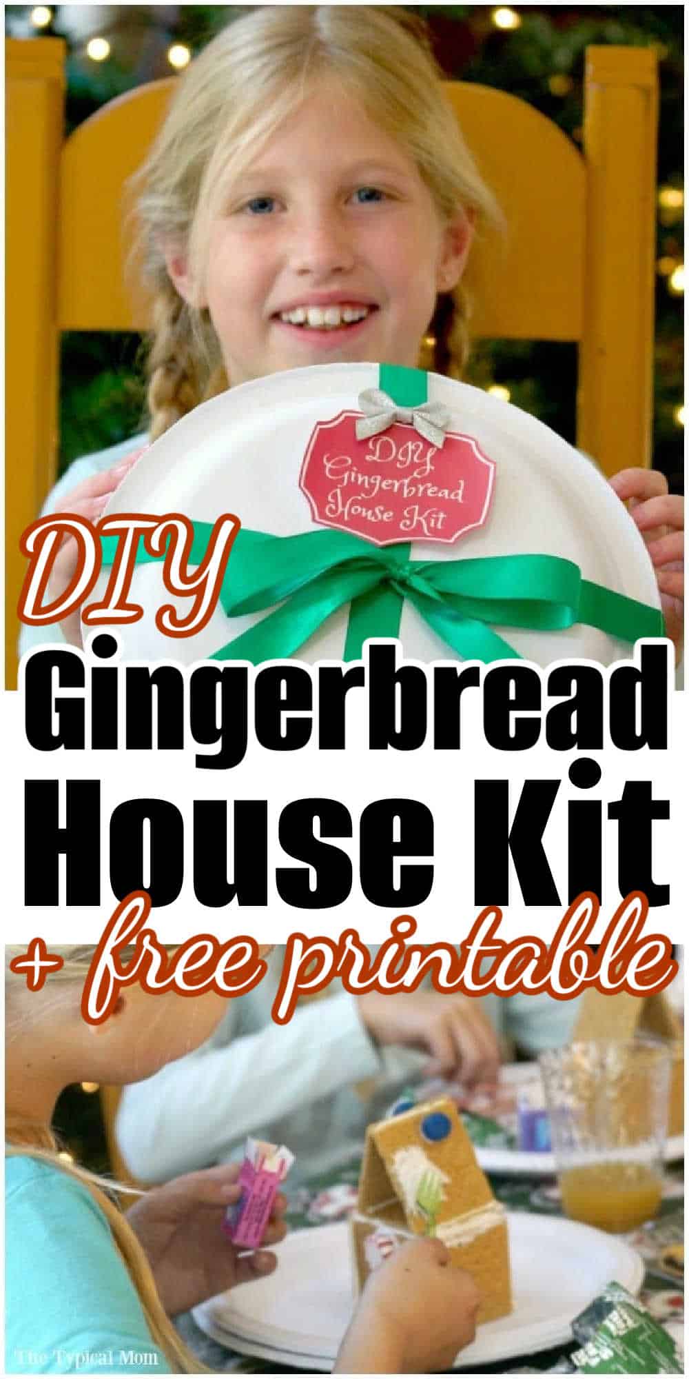 DIY Gingerbread House Kit (for Parties)