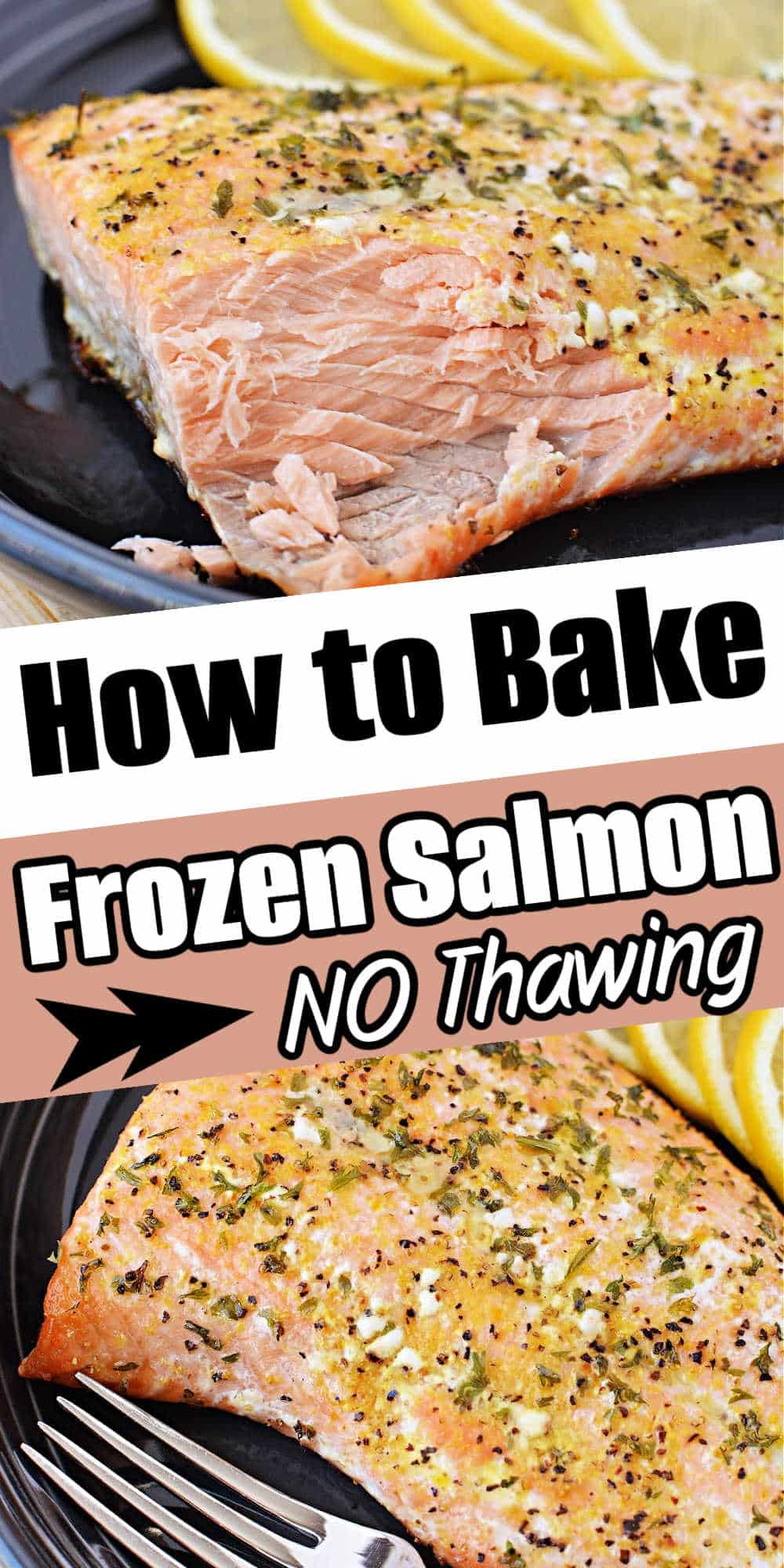Frozen Salmon in the Oven (Recipe)