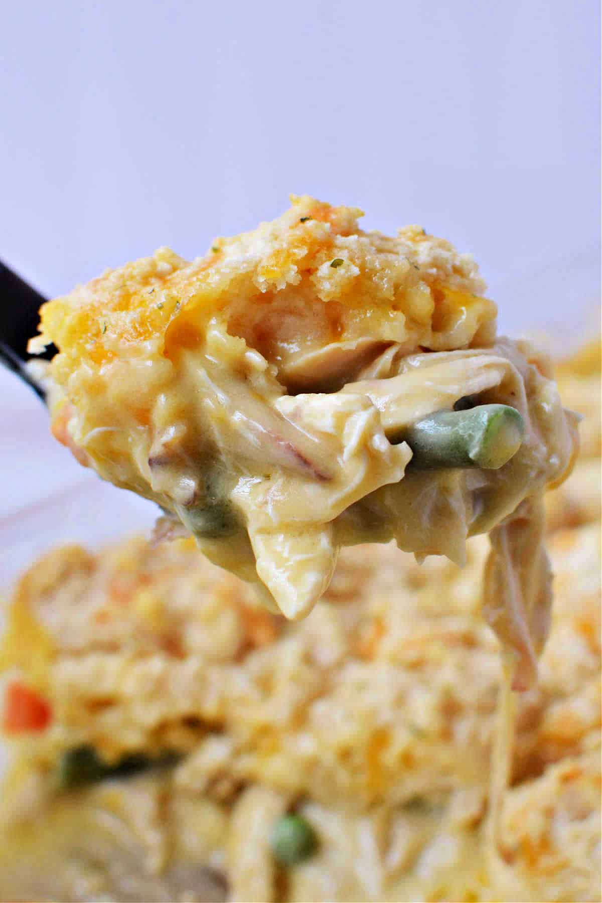 Chicken Pot Pie with Red Lobster Biscuits Recipe