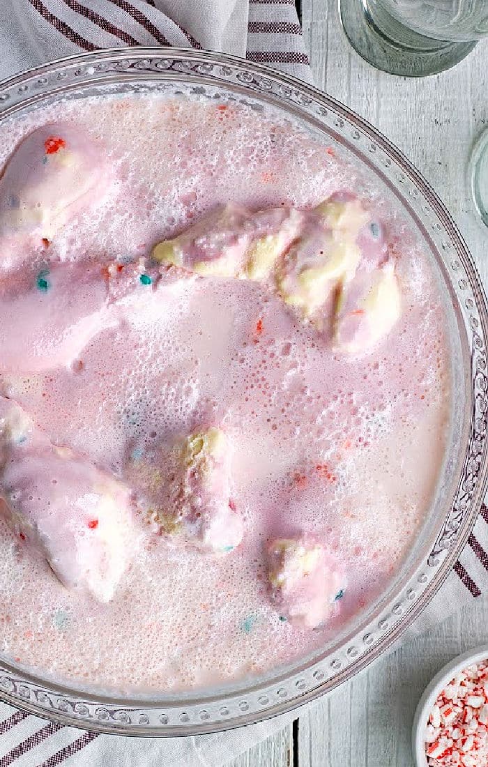 A glass bowl filled with pink, frothy punch and melting scoops of colorful ice cream&mdash;the perfect centerpiece for any gathering. Try this delightful Pink Punch Recipe to add a sweet splash of fun to your next party.